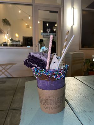 Ube Dream Shake at The Greenery Creamery  in Orlando