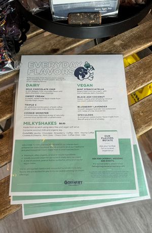 Sabores  at The Greenery Creamery  in Orlando