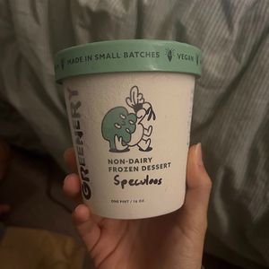 speculoos ice cream at The Greenery Creamery  in Orlando