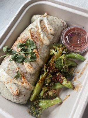 Spicy burrito 😋 #Veganuary at Ciccio Cali in St Petersburg