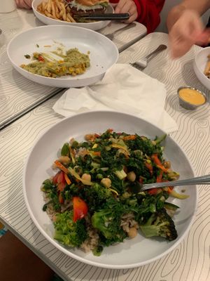 Veggie bowl at Ciccio Cali in St Petersburg