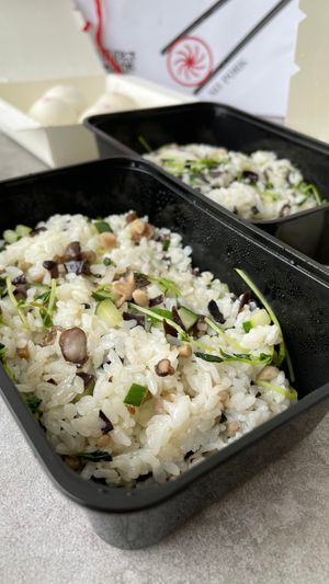 2x   507. Vege & Mushroom Fried Rice 什蔬蛋炒饭	  RM 48.34 at DIN by Din Tai Fung (鼎泰丰) - Suria KLCC in Kuala Lumpur