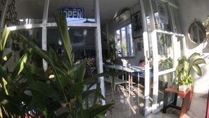 Entrance at Black House Burgers in Kuta