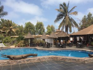 Baobab restaurant at Bakotu Hotel Restaurants in Kotu