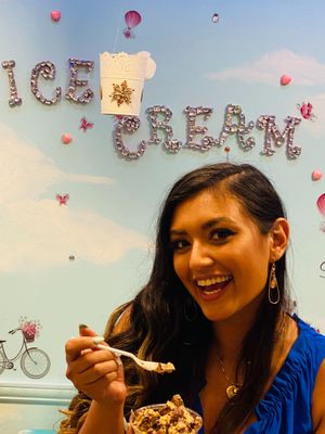 All vegan flavors... “you create your own!” at Best Ice Cream in Fort Myers