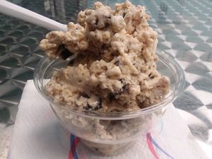 Belgian Oreo (vegan version) tastes like a candybar. at Best Ice Cream in Fort Myers