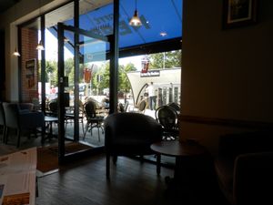 Caffe Nero seating at Caffe Nero in Spalding