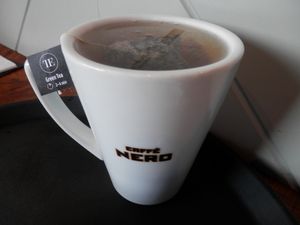 Green tea at Caffe Nero in Spalding