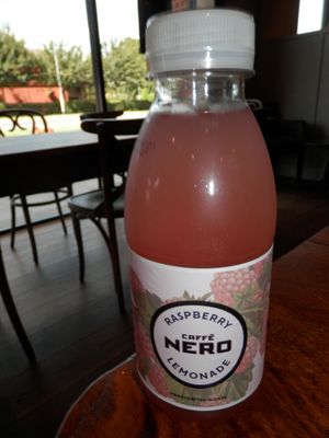 Raspberry lemonade at Caffe Nero in Spalding