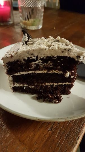 Orea taart at BACKYARD in Rotterdam