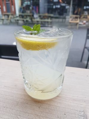Homemade iced tea at BACKYARD in Rotterdam