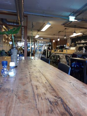 Inside at BACKYARD in Rotterdam