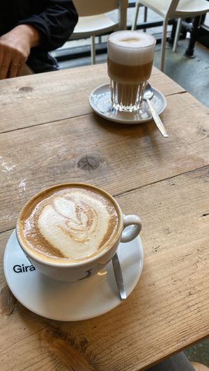 Cappuccino, latte macchiato   at BACKYARD in Rotterdam