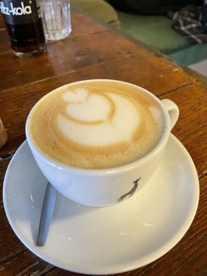 Cappuccino with almond milk   at BACKYARD in Rotterdam