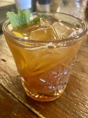 Black iced tea  at BACKYARD in Rotterdam