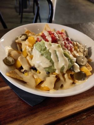 Loaded nachos delicious 🤤 at BACKYARD in Rotterdam