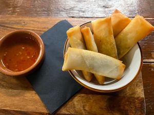 Spring rolls  at BACKYARD in Rotterdam