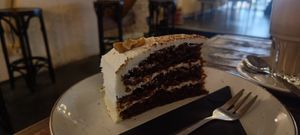 Carrot cake at BACKYARD in Rotterdam