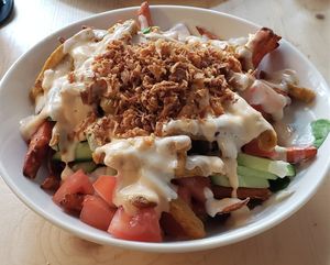 Kip salon was a winner. That's vegan mayo, not cheese. at BACKYARD in Rotterdam