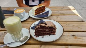 Cake at BACKYARD in Rotterdam