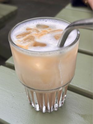 Iced cappuccino   at BACKYARD in Rotterdam