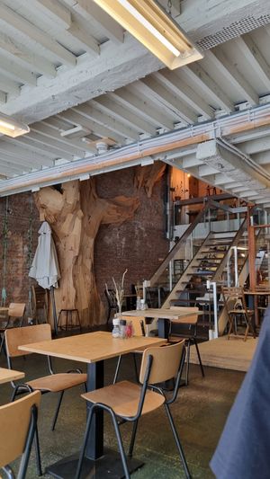 Inside area at BACKYARD in Rotterdam