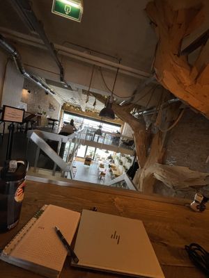 Interior -- laptop spots upstairs  at BACKYARD in Rotterdam