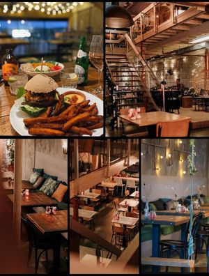 ♡ gezellig ! En heerlijk vegan eten. Van ontbijt tot diner. at BACKYARD in Rotterdam
