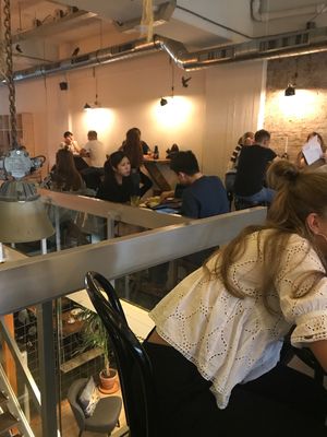 Seating at BACKYARD in Rotterdam