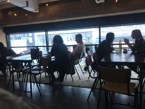 Upstairs at BACKYARD in Rotterdam