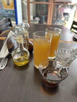   at Comedor Vegetariano Hare Krishna in Puebla