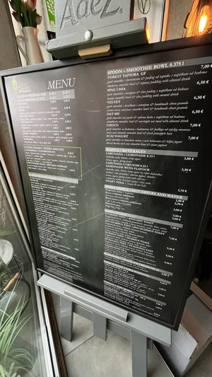 a better picture of the menu is available on google maps  at Urban Garden Juice & Smoothie Bar  in Opatija