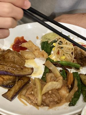   at Ahimsa Buffet 無肉食 - Mong Kok in Kowloon