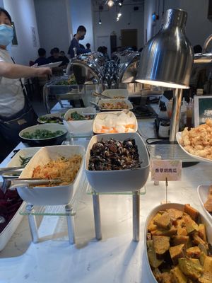  at Ahimsa Buffet 無肉食 - Mong Kok in Kowloon