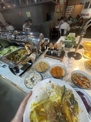   at Ahimsa Buffet 無肉食 - Mong Kok in Kowloon