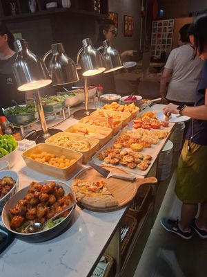  at Ahimsa Buffet 無肉食 - Mong Kok in Kowloon