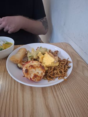  at Ahimsa Buffet 無肉食 - Mong Kok in Kowloon