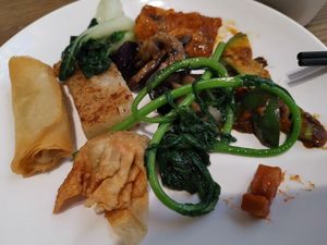 Buffet at Ahimsa Buffet 無肉食 - Mong Kok in Kowloon