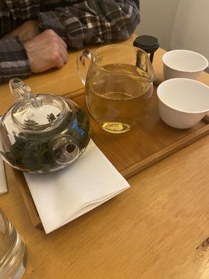 Chinese oolong tea to share  at Lao Wai in Stockholm