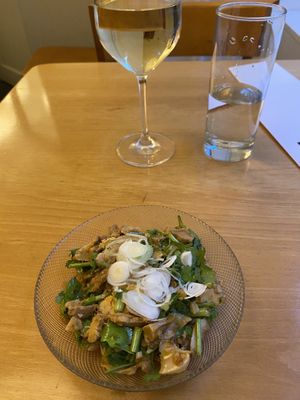 Mushroom starter   at Lao Wai in Stockholm