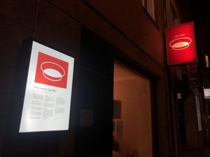 The entrance  at Lao Wai in Stockholm