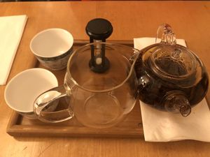 The tea’s preparation  at Lao Wai in Stockholm