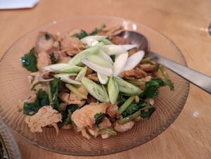 Hedgehog mushroom appetizer - Ma La Hou Tou Gu at Lao Wai in Stockholm