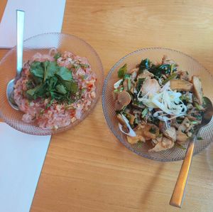 Starters 2 and 4. at Lao Wai in Stockholm