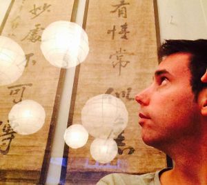 mmm.. what's written here  ! !  at Lao Wai in Stockholm