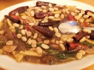 Old favourite Gong Bao Su Ji  at Lao Wai in Stockholm