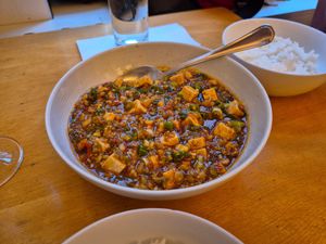 Ma Po Dou Fu. I always have this one. at Lao Wai in Stockholm