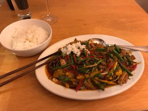 Si Ran Su Rou - really delicious at Lao Wai in Stockholm