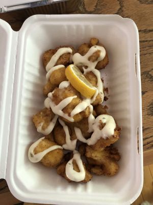 Cauliflower bites   at The Vegitaliano in Vaughan