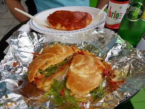 We orederd Panzaratto and Chicken Cutlet. Very delicious, panzoratto was my favorite. at The Vegitaliano in Vaughan